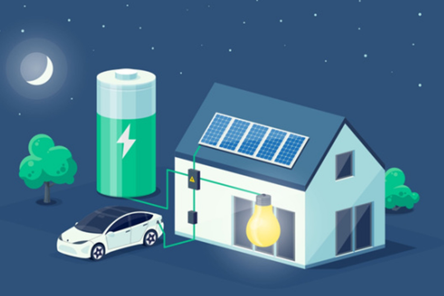 How many solar batteries are needed to power a house？