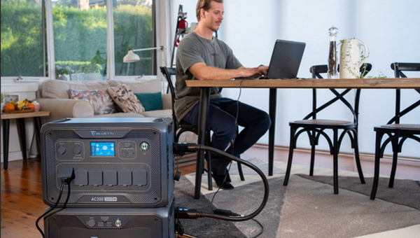 Portable Solar Panels and Generators for Backup Workstation Power