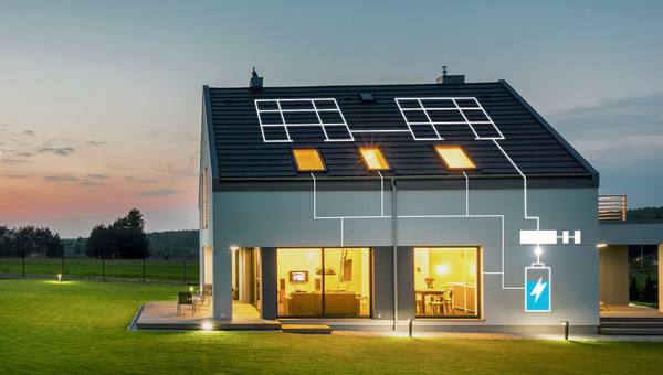 How is solar energy stored?