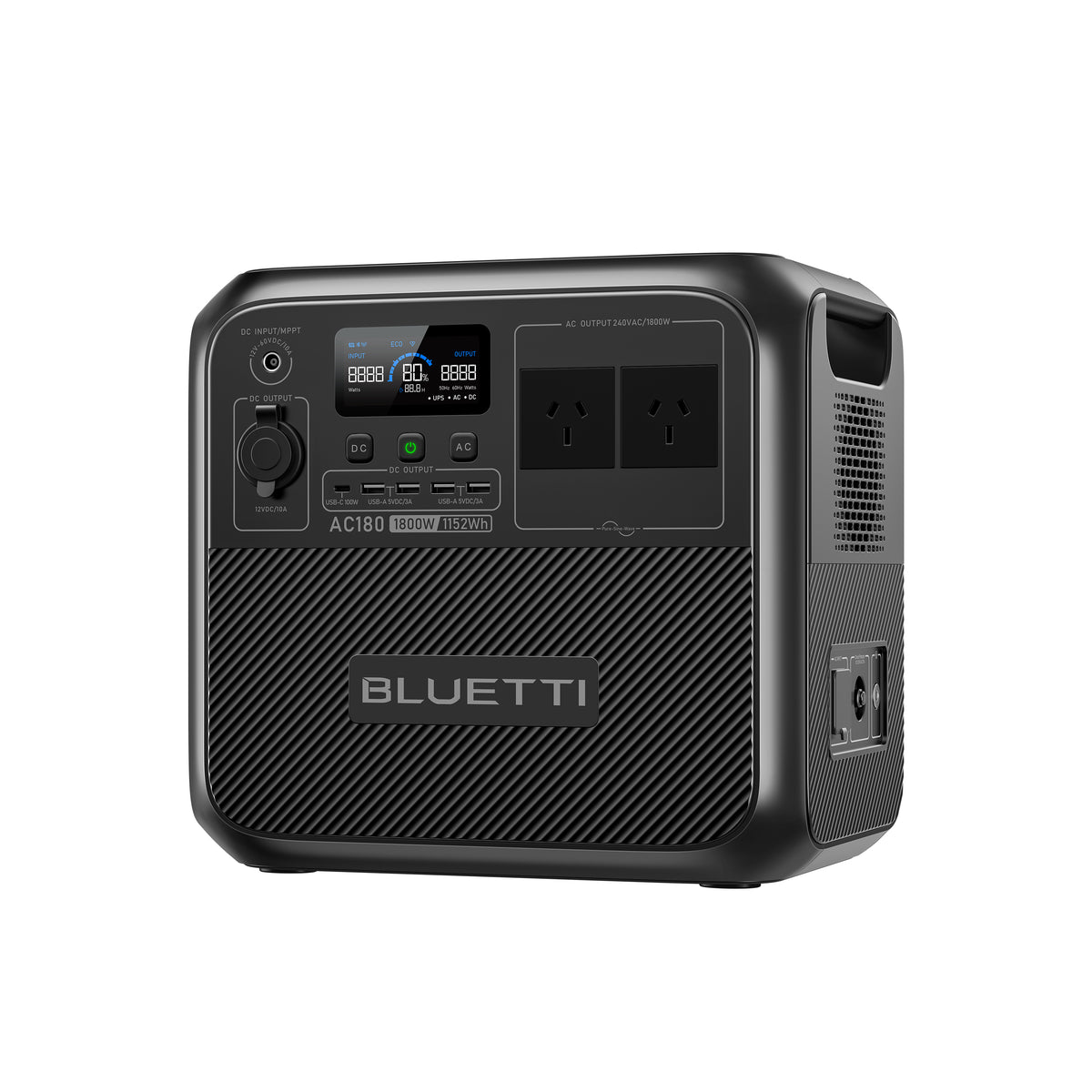 BLUETTI AC180 Portable Power Station(1,800W 1,152Wh)