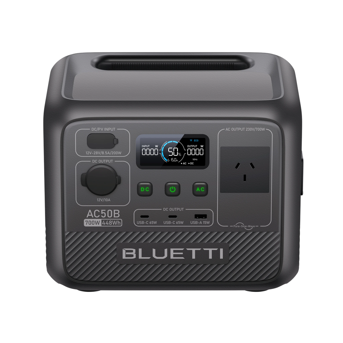BLUETTI AC50B Portable Power Station | 700W 448Wh