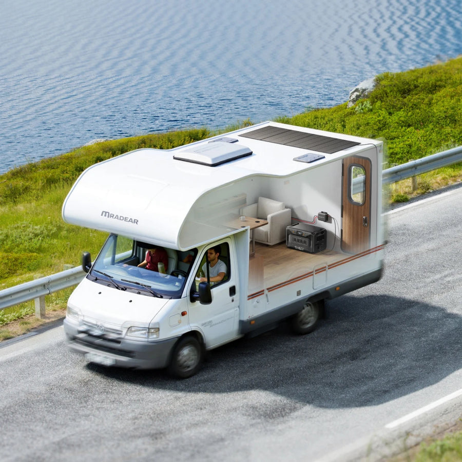 Dual Charging via Solar + Charger 1