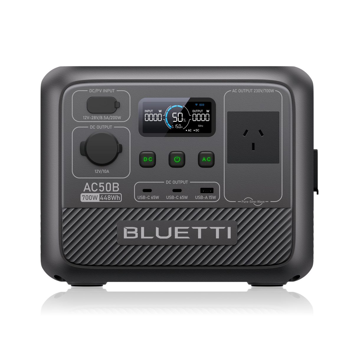 BLUETTI AC50B portable power station for outdoor use and mobile charging