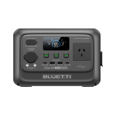 Elite 30 V2 portable power station is ideal for camping.