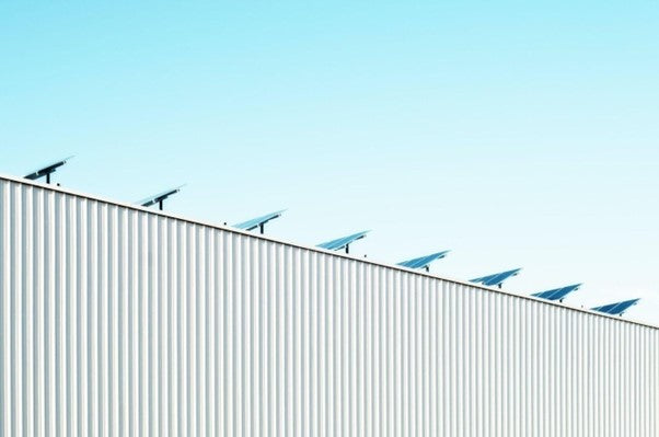 Portable solar panels for businesses