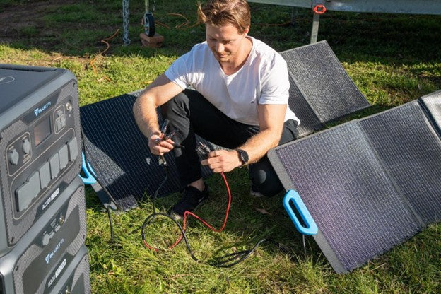 portable solar panels for camping