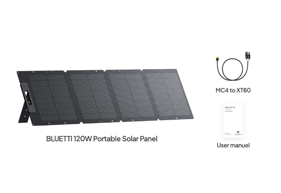 BLUETTI 120W Solar Panel
