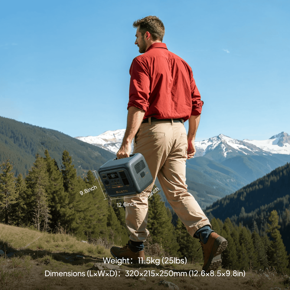 BLUETTI Premium 100 V2 Portable Power Station | 2,000W 1,024Wh