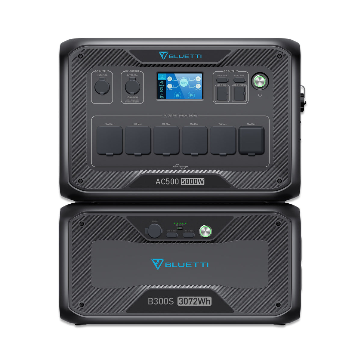 BLUETTI AC500 + 2*B300S | Solar Generator Kits( Renew )
