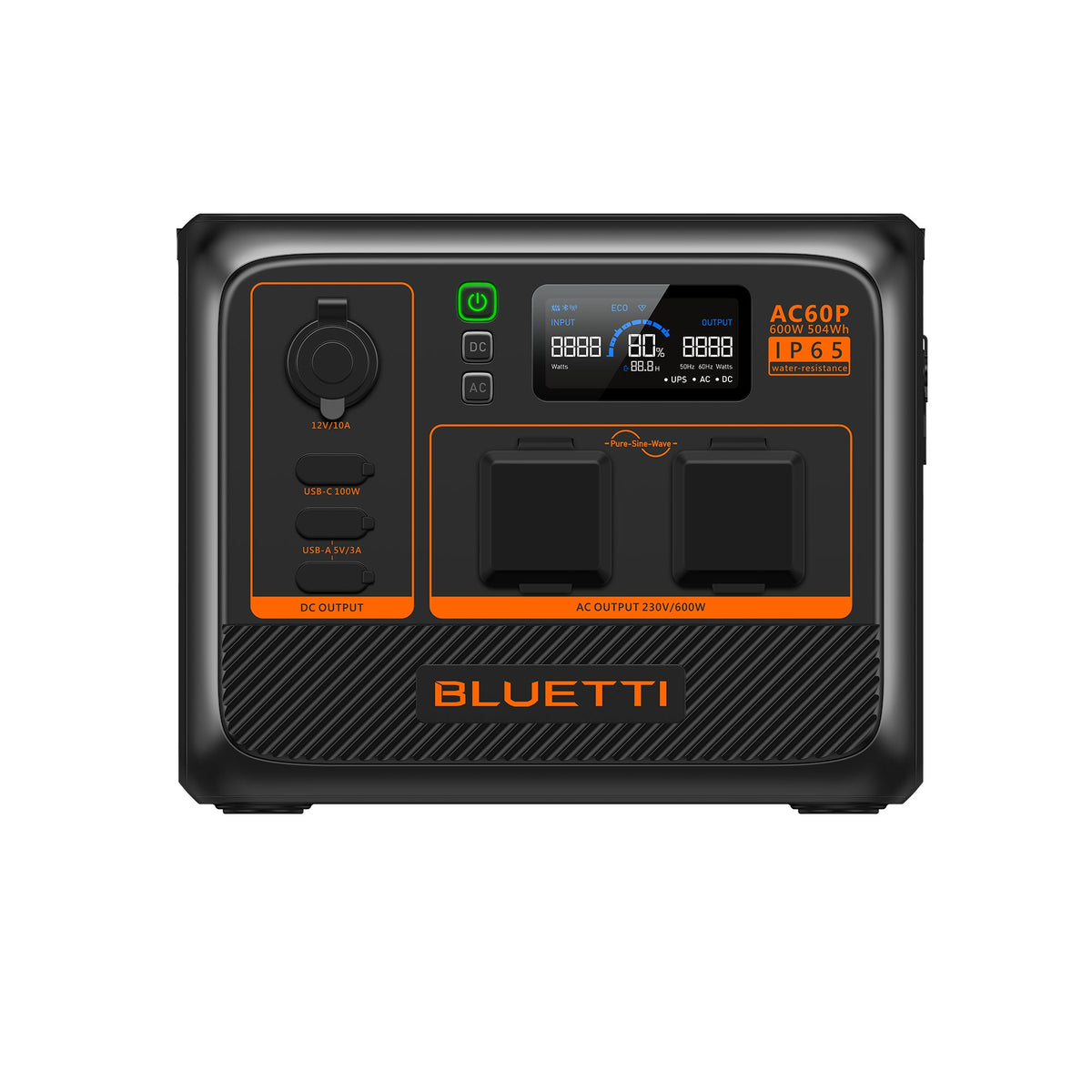 BLUETTI AC60P Portable Power Station | 600W 504Wh - BLUETTI AU