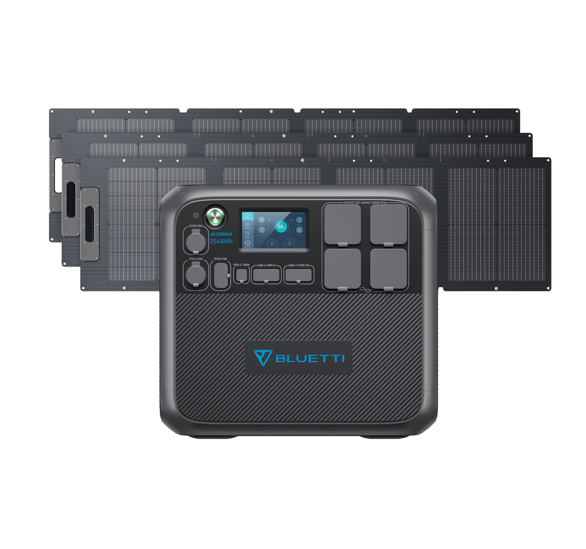 [Phased Out] BLUETTI AC200MAX + Solar Panels | Solar Generator Kit