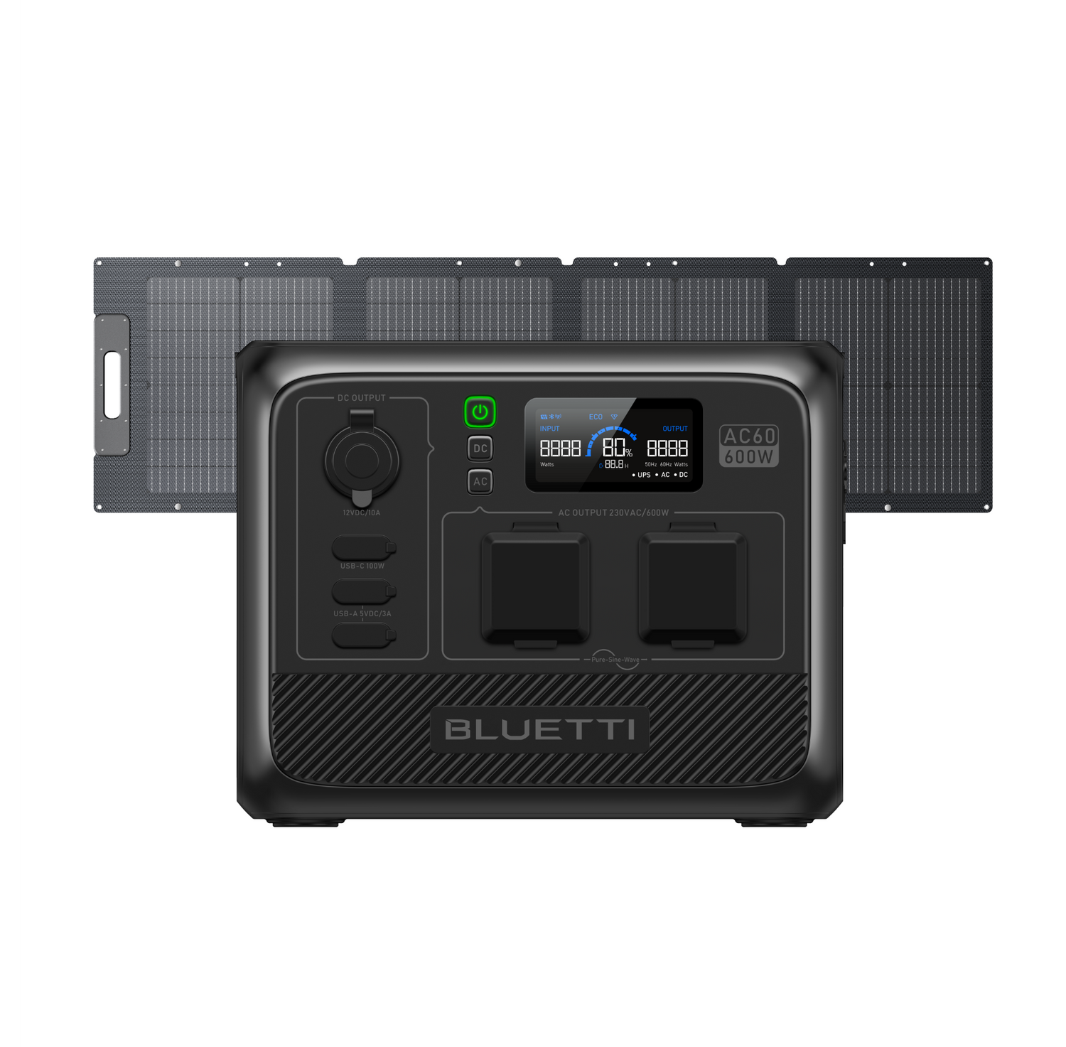 BLUETTI AC60 Portable Power Station | 600W 403Wh - BLUETTI AU