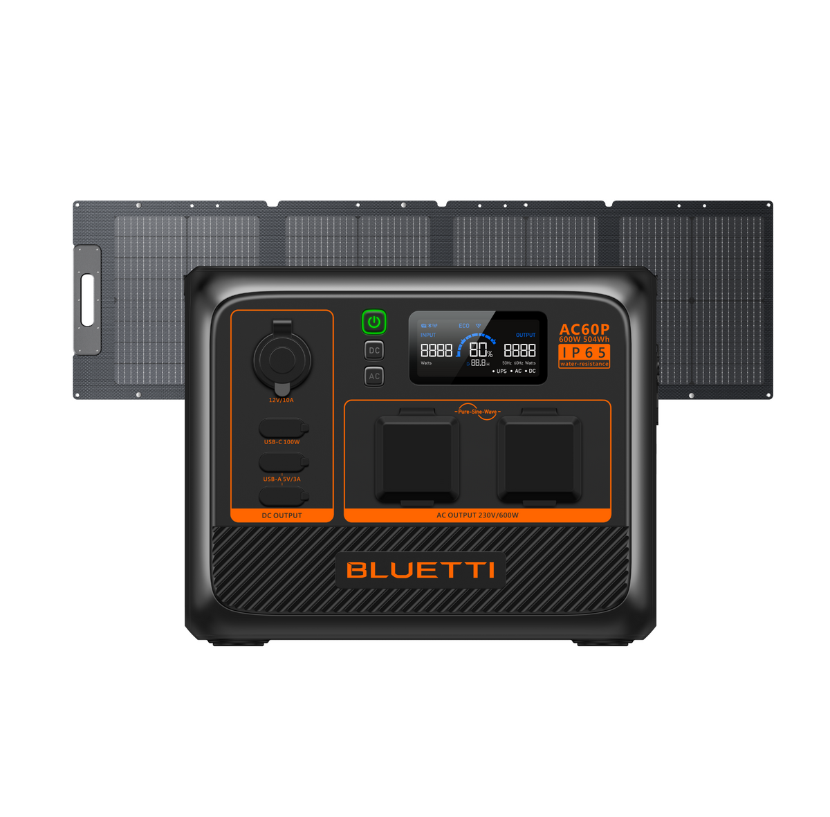 BLUETTI AC60P Portable Power Station | 600W 504Wh - BLUETTI AU