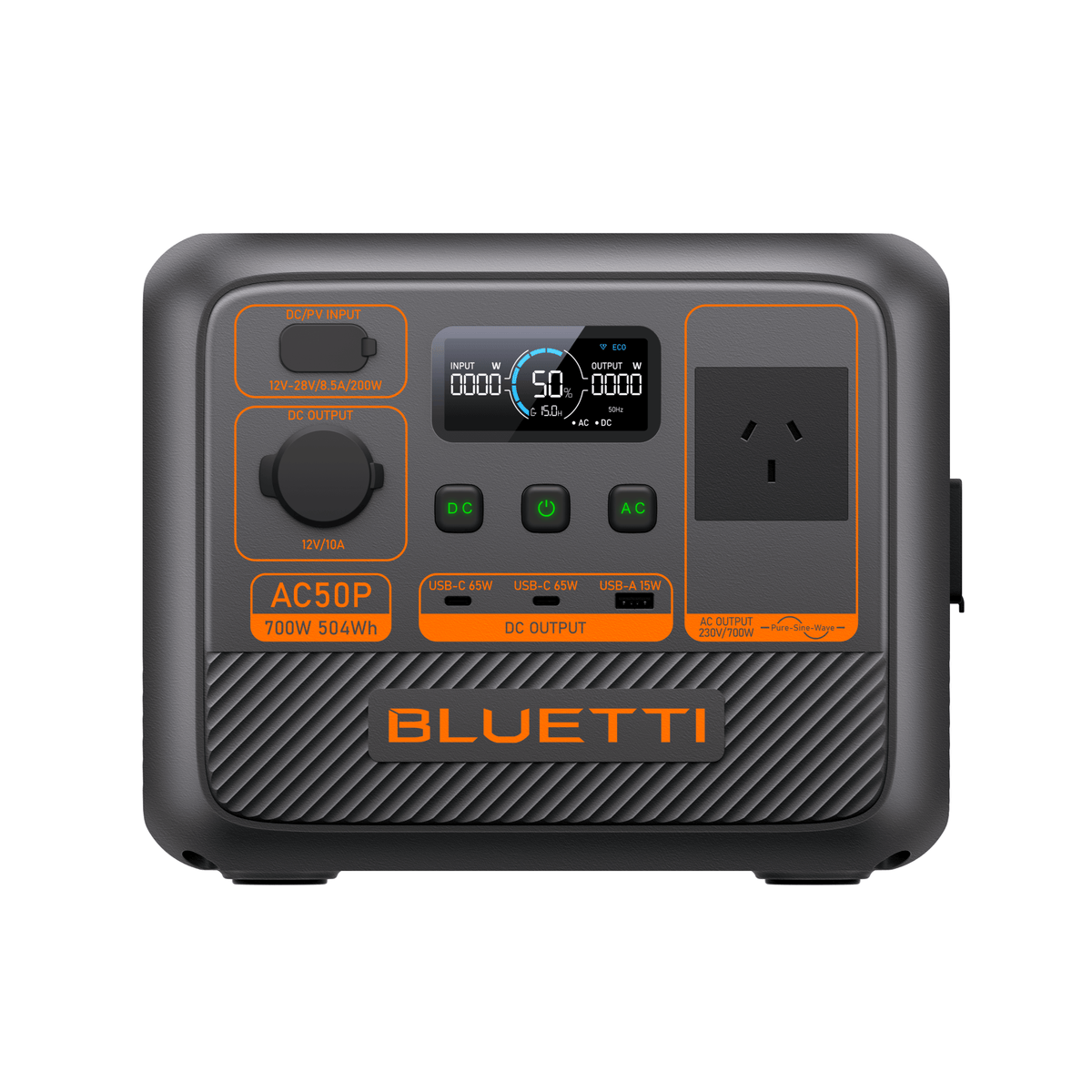 BLUETTI AC50P Portable Power Station | 700W 504Wh