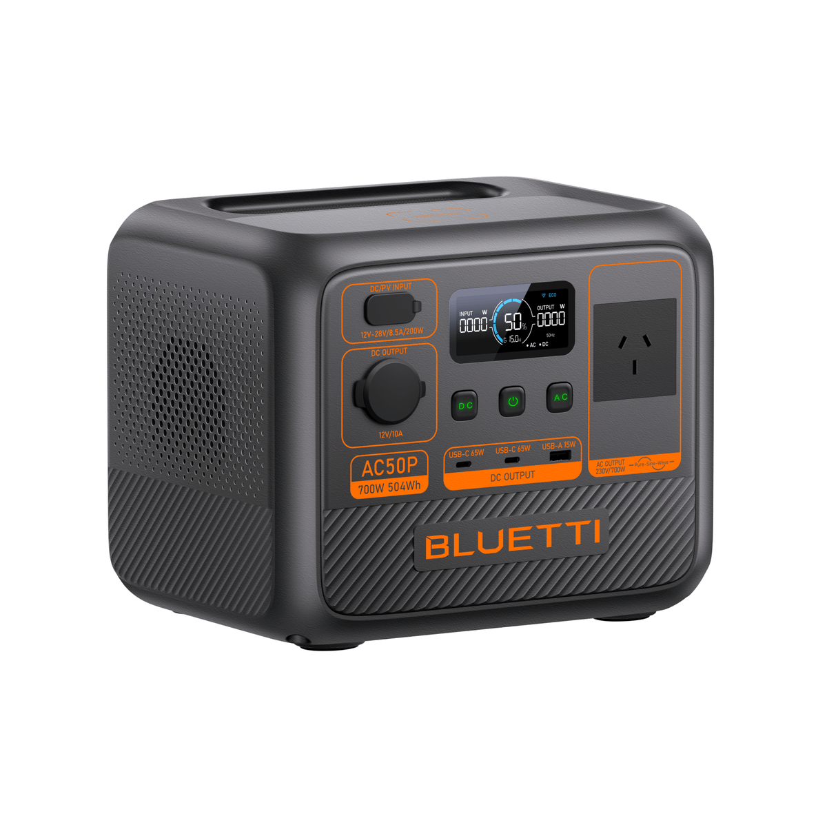 BLUETTI AC50P Portable Power Station | 700W 504Wh