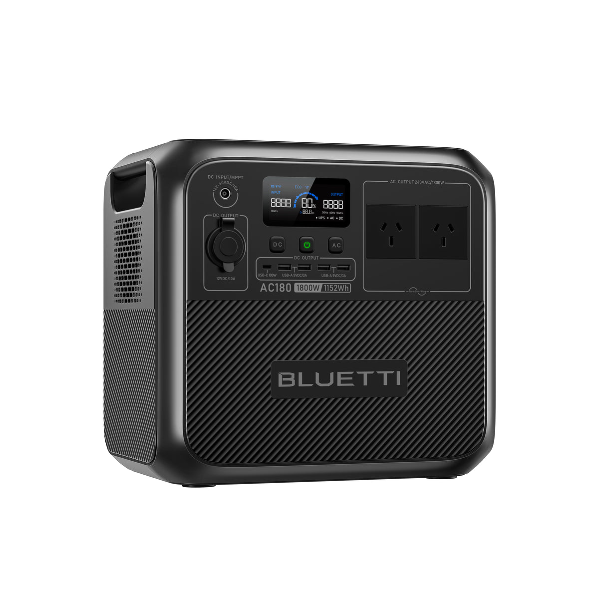 BLUETTI AC180 Portable Power Station(1,800W 1,152Wh)
