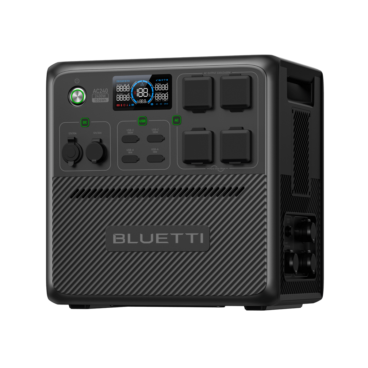 BLUETTI AC240 Portable Power Station | 2,400W 1,536Wh