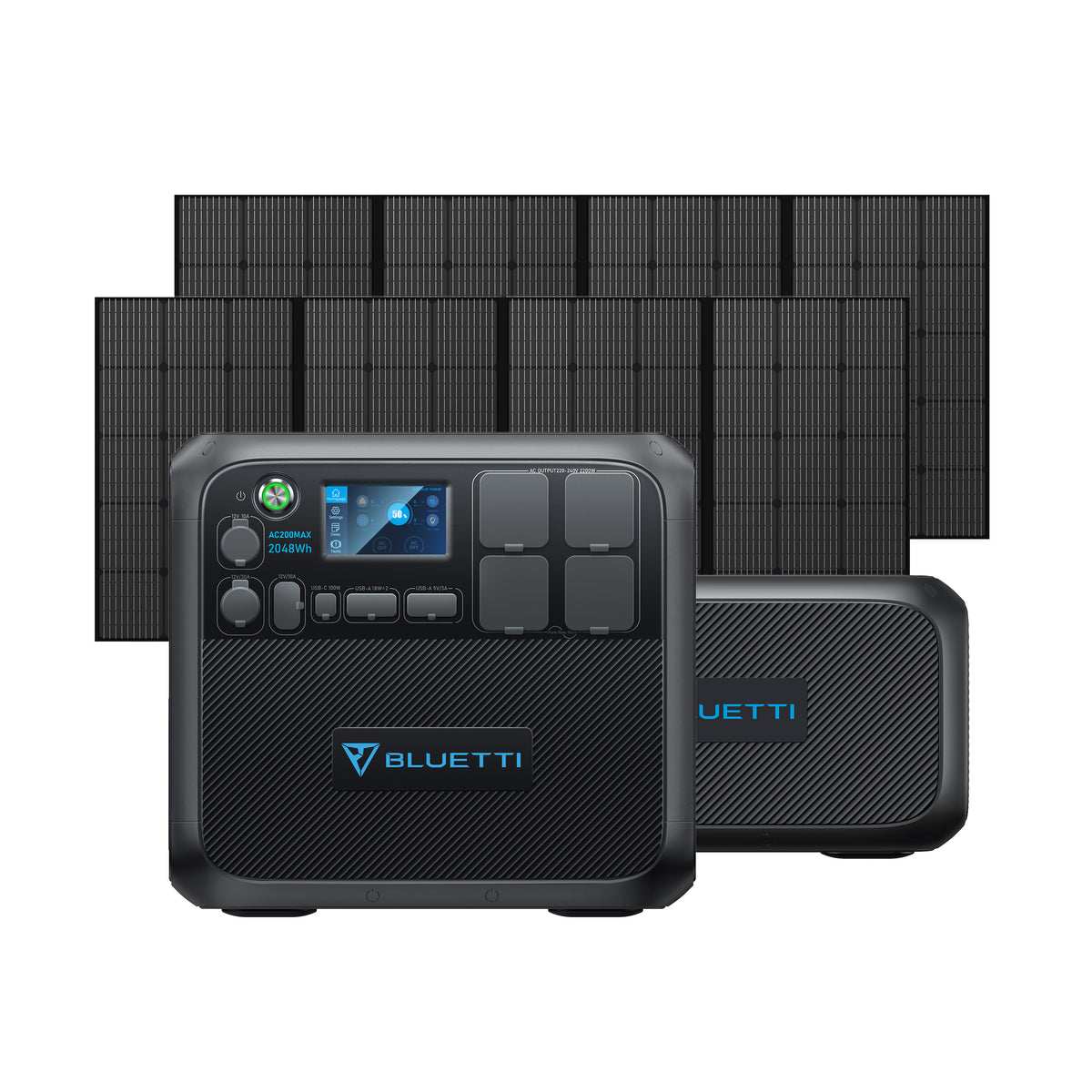 [Phased Out] BLUETTI AC200MAX + 1*B230 + Solar Panels | Solar Generator Kit