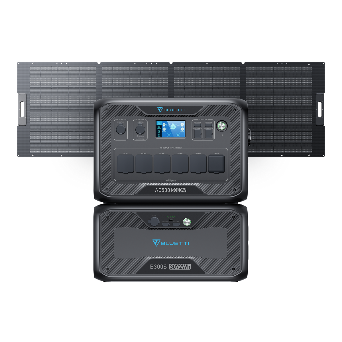 BLUETTI AC500 + B300S | Solar Generator Kits
