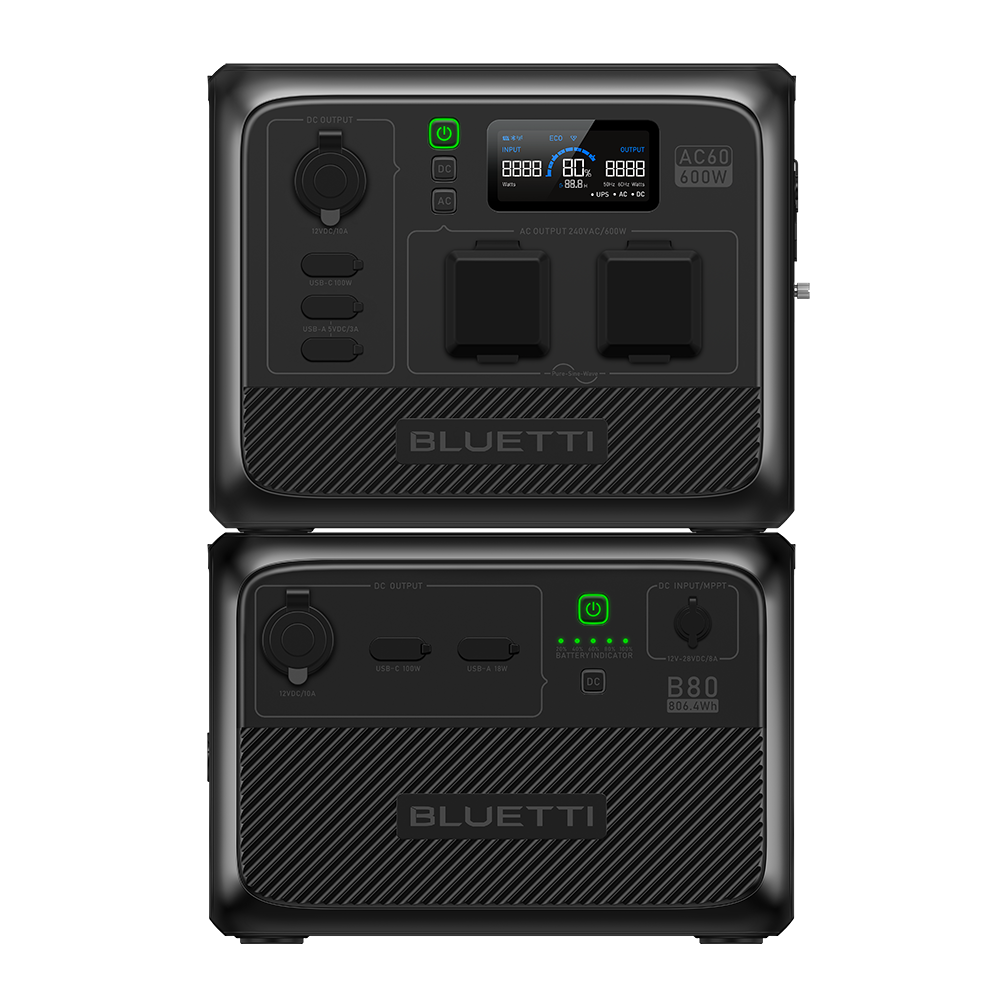 [Phased Out] BLUETTI AC60 + B80 | Home Battery Backup