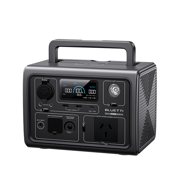BLUETTI EB3A Portable Power Station | 600W 268Wh