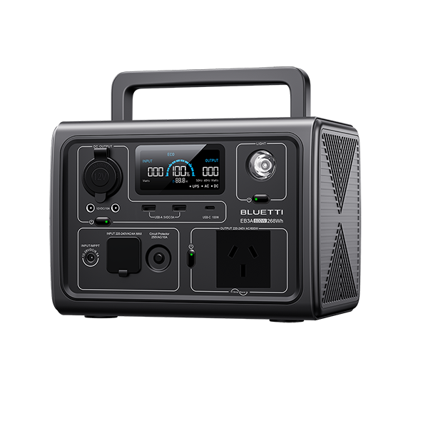 BLUETTI EB3A Portable Power Station | 600W 268Wh