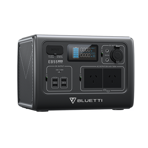 BLUETTI EB55 Portable Power Station | 700W 537Wh