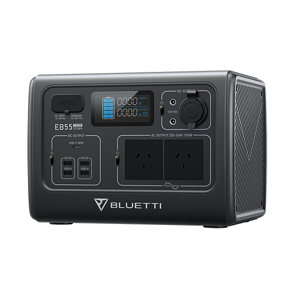 BLUETTI EB55 Portable Power Station | 700W 537Wh