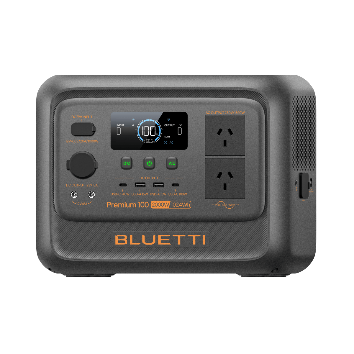 BLUETTI Premium 100 V2 Portable Power Station | 2,000W 1,024Wh