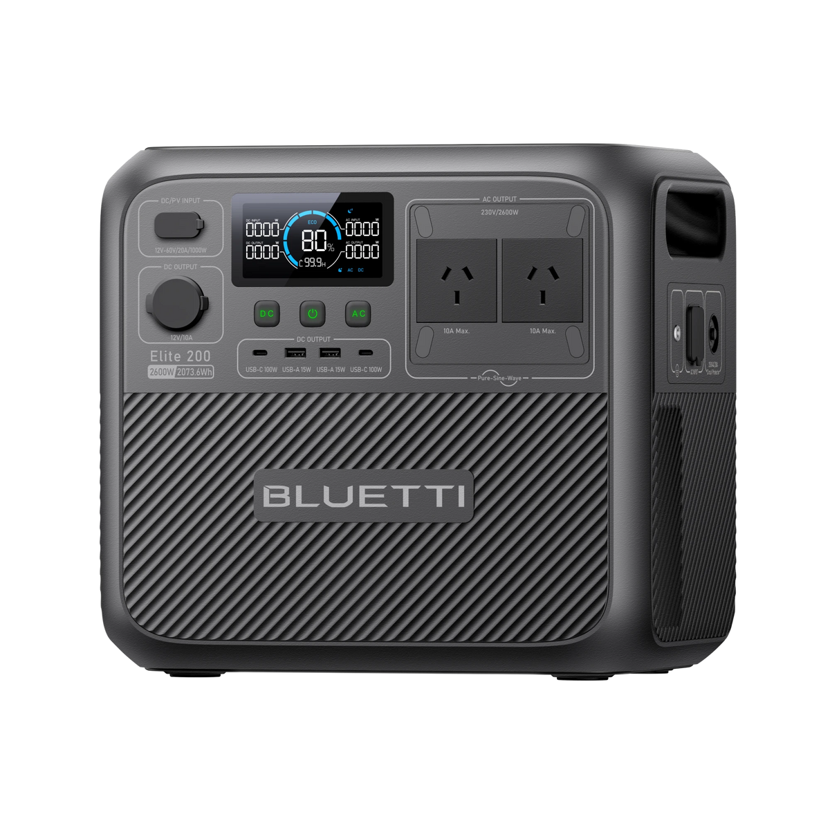 BLUETTI Elite 200 V2+Charger 1 Alternator Charger