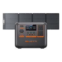 AC70P portable power station with 200W solar panel