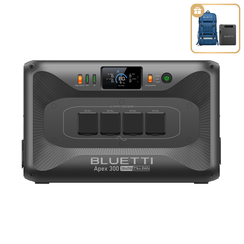 Buy BLUETTI Apex 300 Power Station Get Free HF2