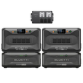 BLUETTI dual Apex 300 with dual B300K and Hub A1 home backup system for whole-house power security