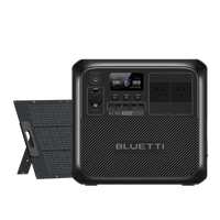 BLUETTI AC180 portable power station with 200W solar generator kit for versatile energy needs