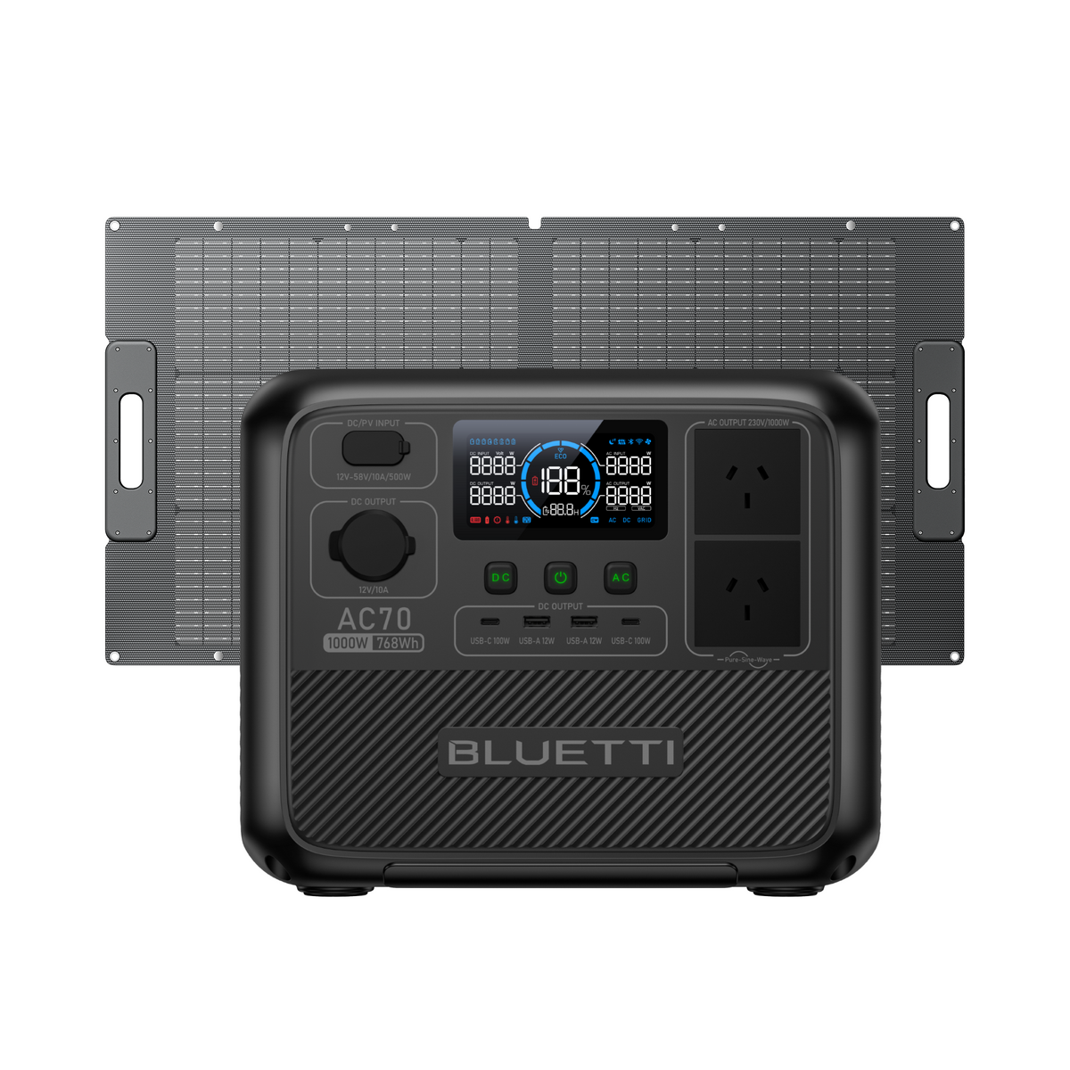 BLUETTI AC70: Unleash 1000W Power for Limitless Adventures - BLUETTI AU