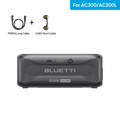 BLUETTI B300K expansion battery with P090A cable, compatible with AC300 or AC200L