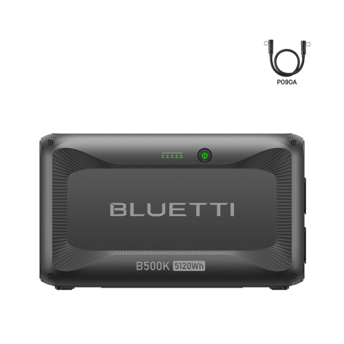 BLUETTI B500K battery with P090A adapter cable
