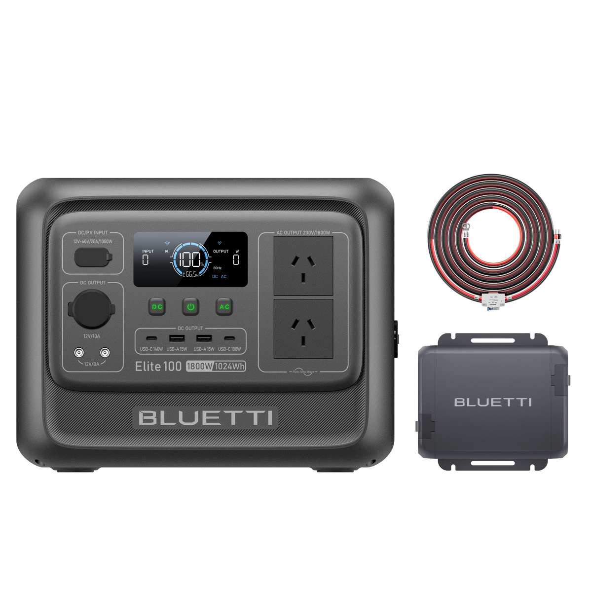 BLUETTI Elite 100 V2 portable power station with high-speed Charger 1