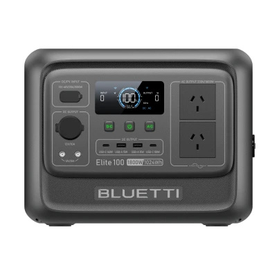 BLUETTI Elite 100 V2 portable power station for dependable home backup and outdoor use