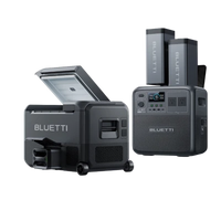 BLUETTI Swapsolar ecosystem with fridge solution for off-grid and mobile refrigeration