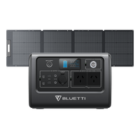 EB70 portable power station with 200W solar panel