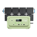 BLUETTI Elite10 with 60W Solar Generator Green