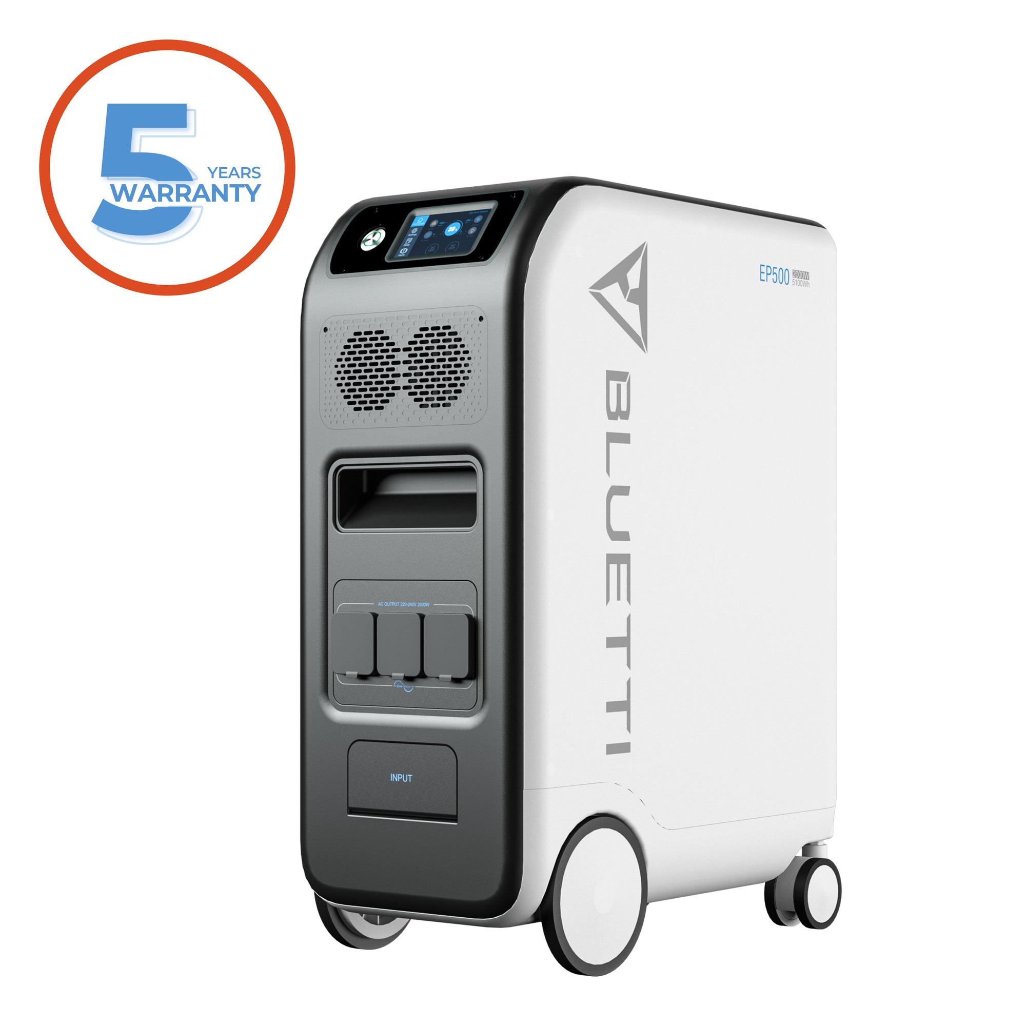 BLUETTI EP500 Solar Power Station | 2,000W 5,120Wh - BLUETTI AU
